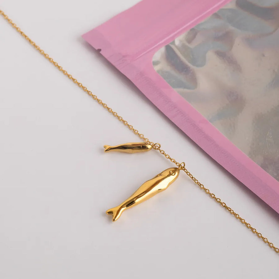Gold necklace