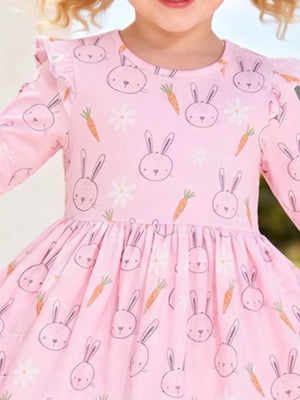 95%polyester, 5%spandex Care instructions: Machine wash cold A-line dress in blush pink with A-line silhouette