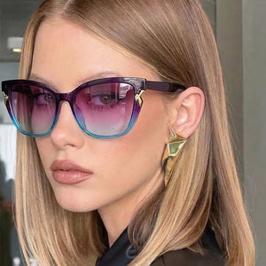 PC Frame material: Polycarbonate Lens material: Polycarbonate Temple material: P sunglasses in Style C with cat-eye