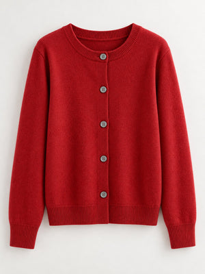 cardigan in Burgundy