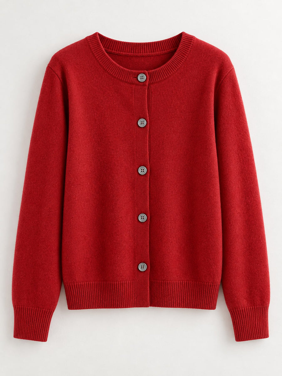 cardigan in Burgundy