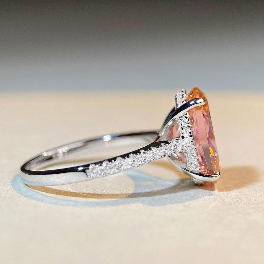 ring in peach