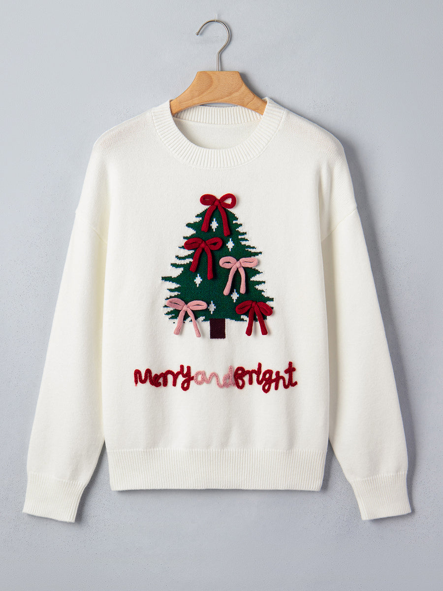 red pullover sweater with ribbed cuffs and long sleeve