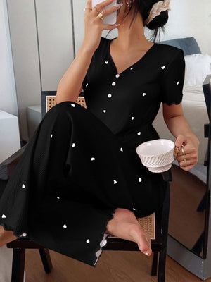 pajama set in Black