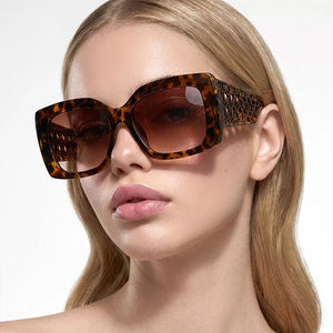 sunglasses in Style B with geometric and UV400 protection
