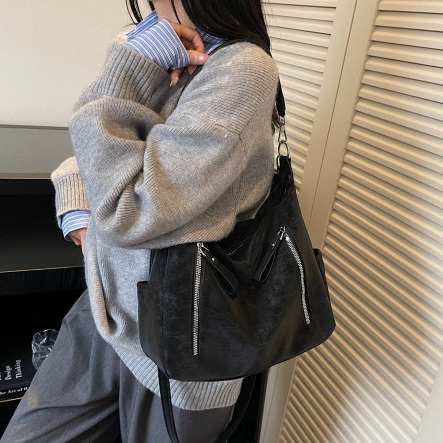 crossbody bag in black