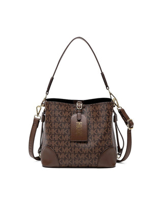 crossbody bag in Caramel with adjustable strap and medium