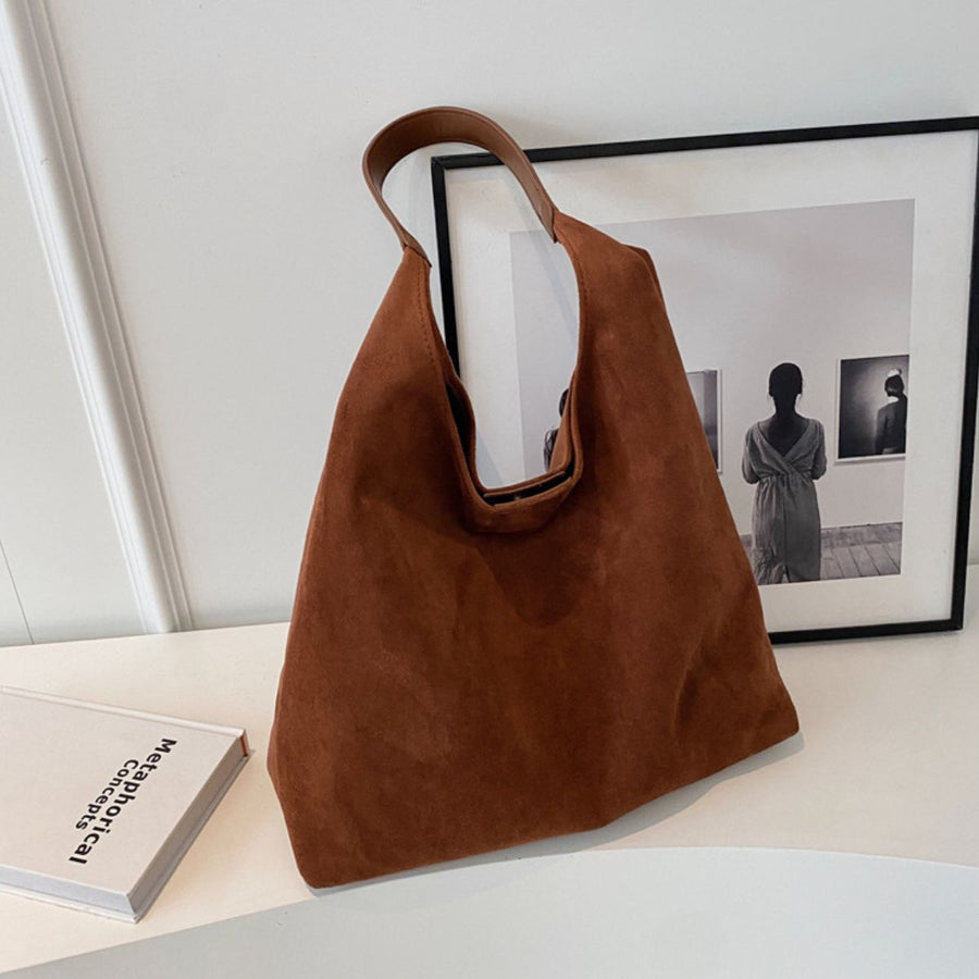 Brown shoulder bag