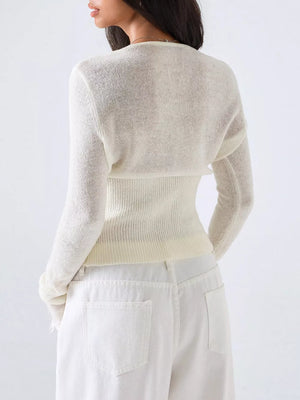 100% polyester Care instructions: Machine wash cold cardigan in Black with fitted silhouette