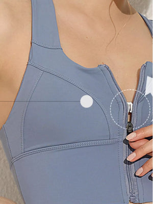 100% polyester Care instructions: Machine wash cold athletic tank in Khaki with fitted silhouette