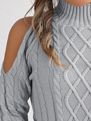pullover sweater in Gray