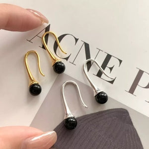 Platinum-Plated,18K Gold-Plated,925 sterling silver Care instructions: Avoid wea earrings in silver with teardrop silhouette