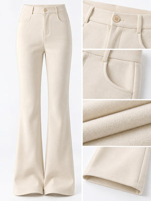 trousers in Apricot-Regular