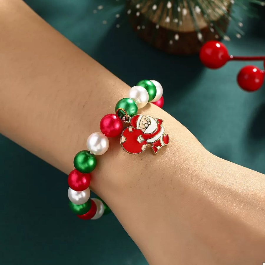 Synthetic Pearl, Alloy Care instructions: 1 bracelet in white with straight silhouette
