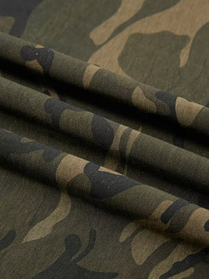 Men's Camouflage Print Short Sleeve T-shirt option 5