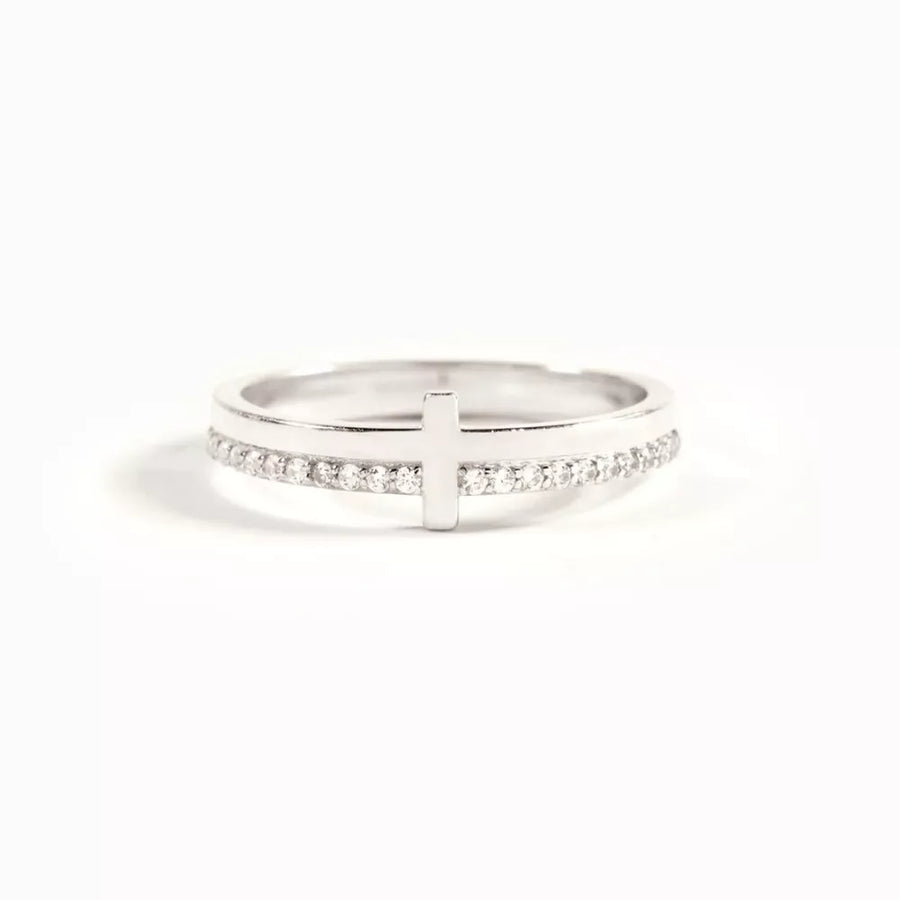 classic ring in clear with N/A