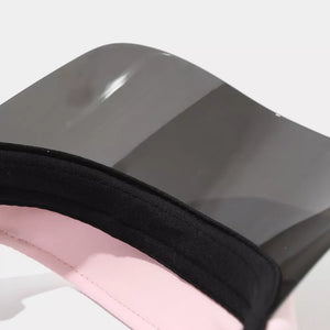 Uv Protection Hat With Adjustable Strap in blush pink with UV protection