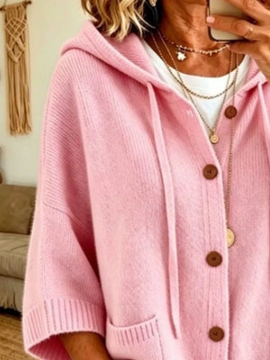 Brown cardigan