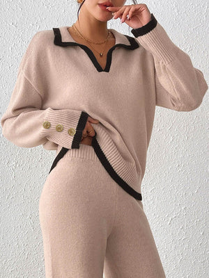 100% polyester Care instructions: Machine wash cold pullover sweater in Dust Storm with regular silhouette