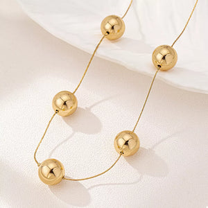 18K Gold-Plated,Alloy Care instructions: Avoid wearing during exercise, as sweat necklace in Gold with regular silhouette