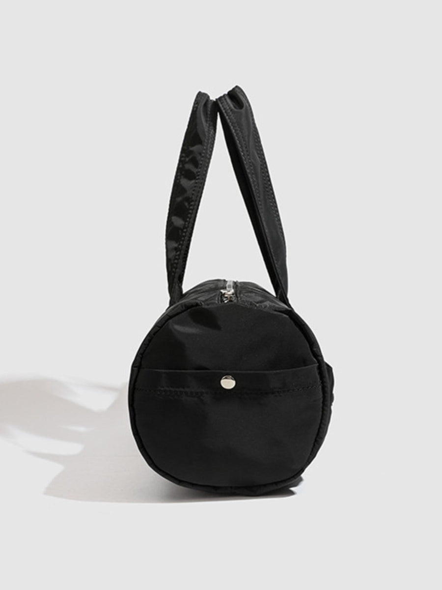 black with handbag with dual top handles 9