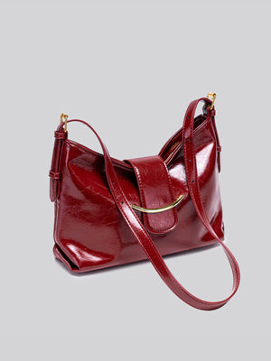 Wine Red shoulder bag