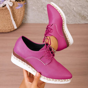 sneakers in Fuchsia Pink with point toe and not applicable