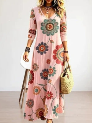 maxi dress in Dusty Pink