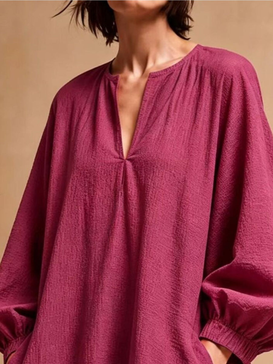 mini dress in Cerise