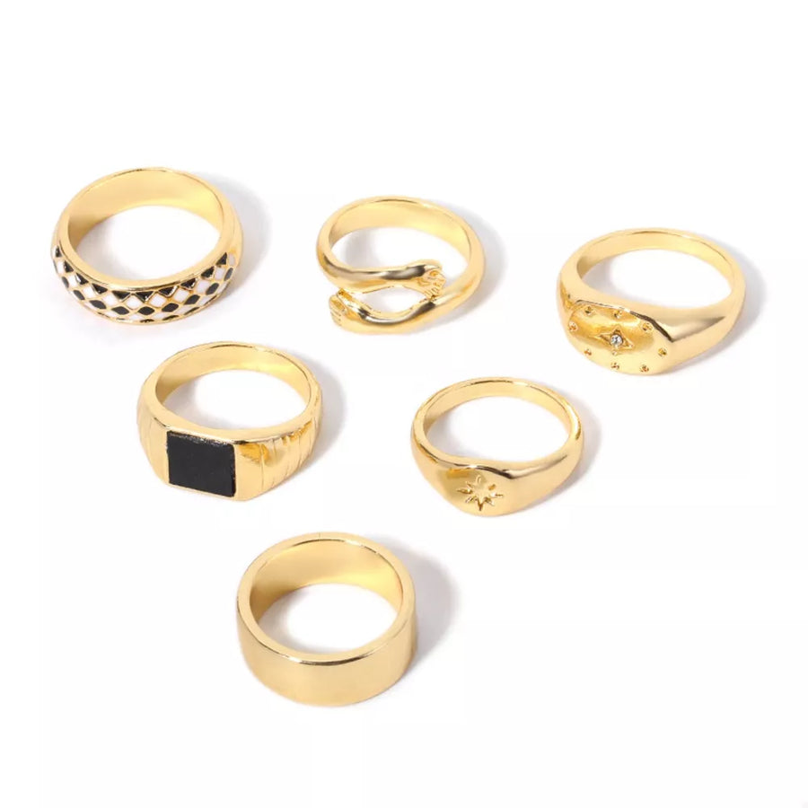 Gold ring with not applicable and not applicable
