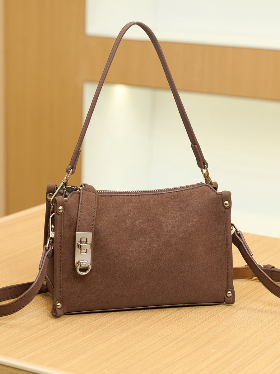 Brown with Chest bags 6