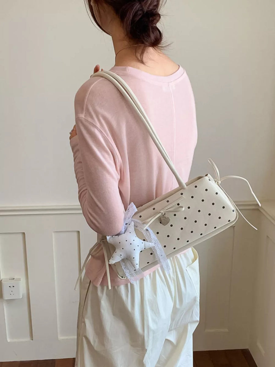 Polka Dot Shoulder Bag option 7