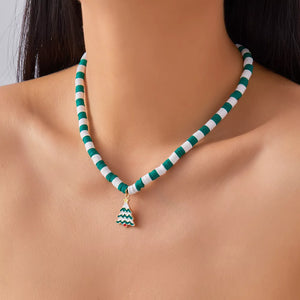 red straight necklace with not applicable