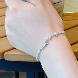925 sterling silver Care instructions: Avoid wearing during exercise, as sweat w bracelet in Silver with straight silhouette