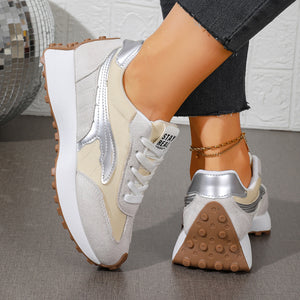 tan sneakers