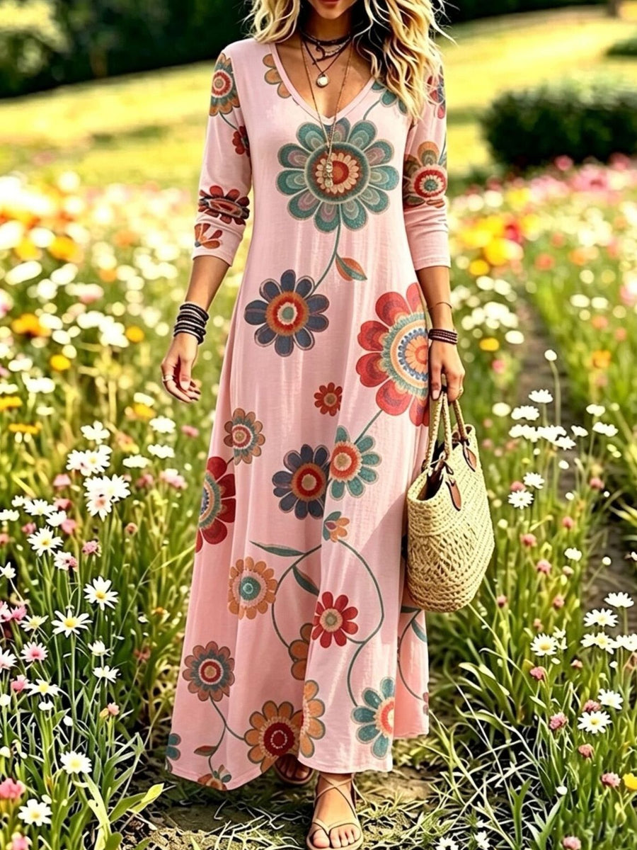 maxi dress in teal with stretch and maxi