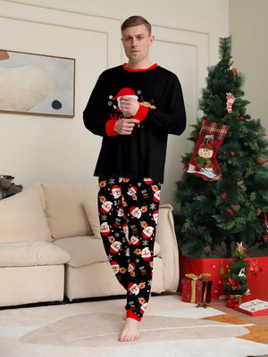 holiday pajama set in Mom with crew neck
