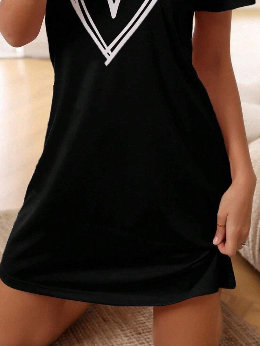 blush pink sleep shirt