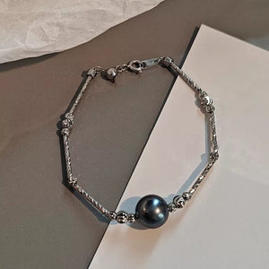 silver ACCESSORIES with wrist-length and lobster clasp
