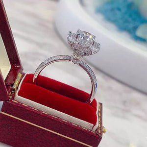 glam ring in Silver with none