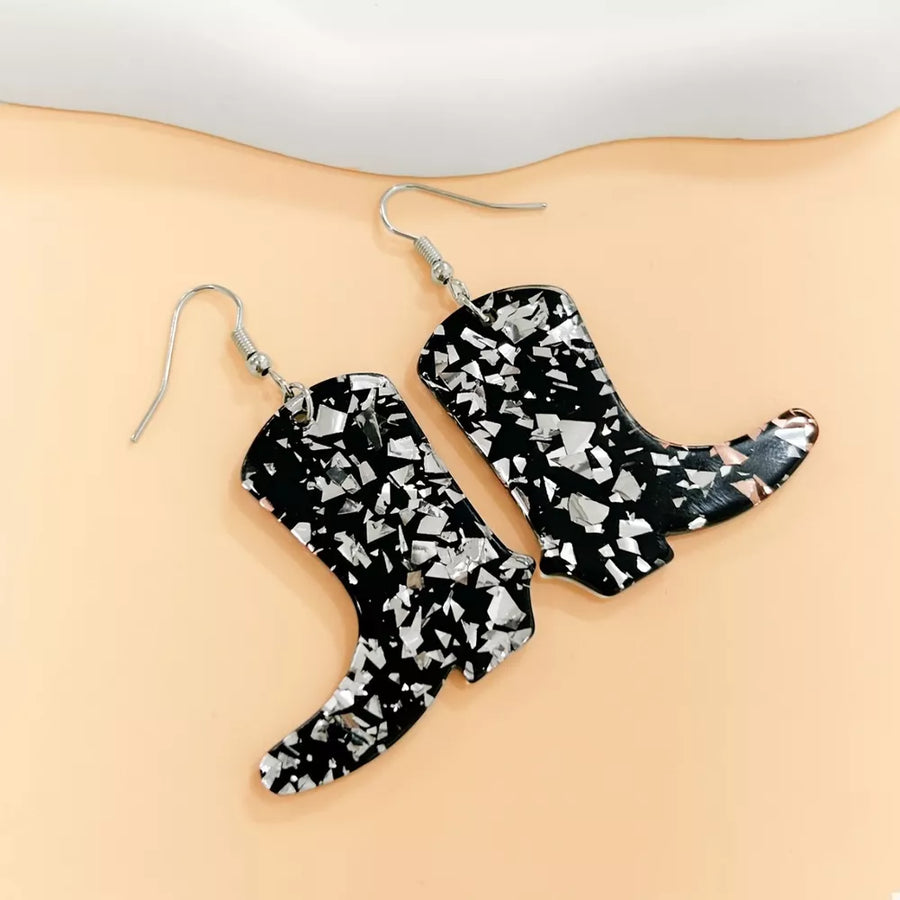 black ACCESSORIES with dangle and fish hook