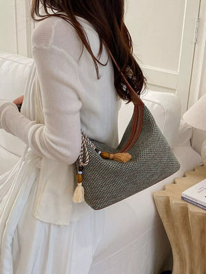 shoulder bag in sage green