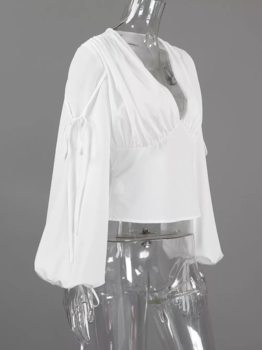 white blouse