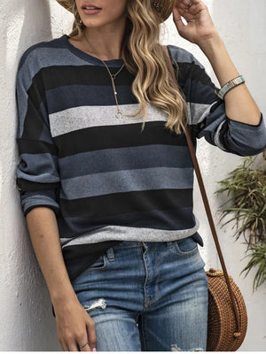 Tangerine t-shirt with hip-length and pullover