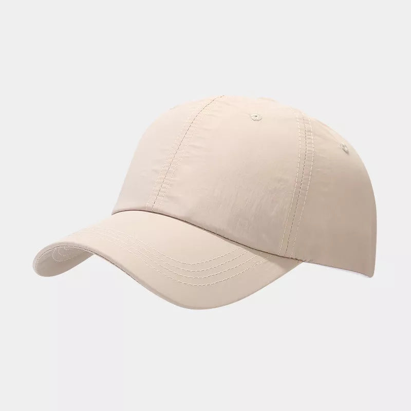 cotton Imported Size & cap in light beige with fitted silhouette