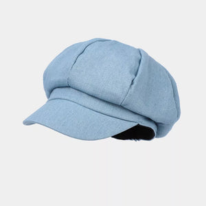 denim Imported Size & hat in Black with relaxed silhouette