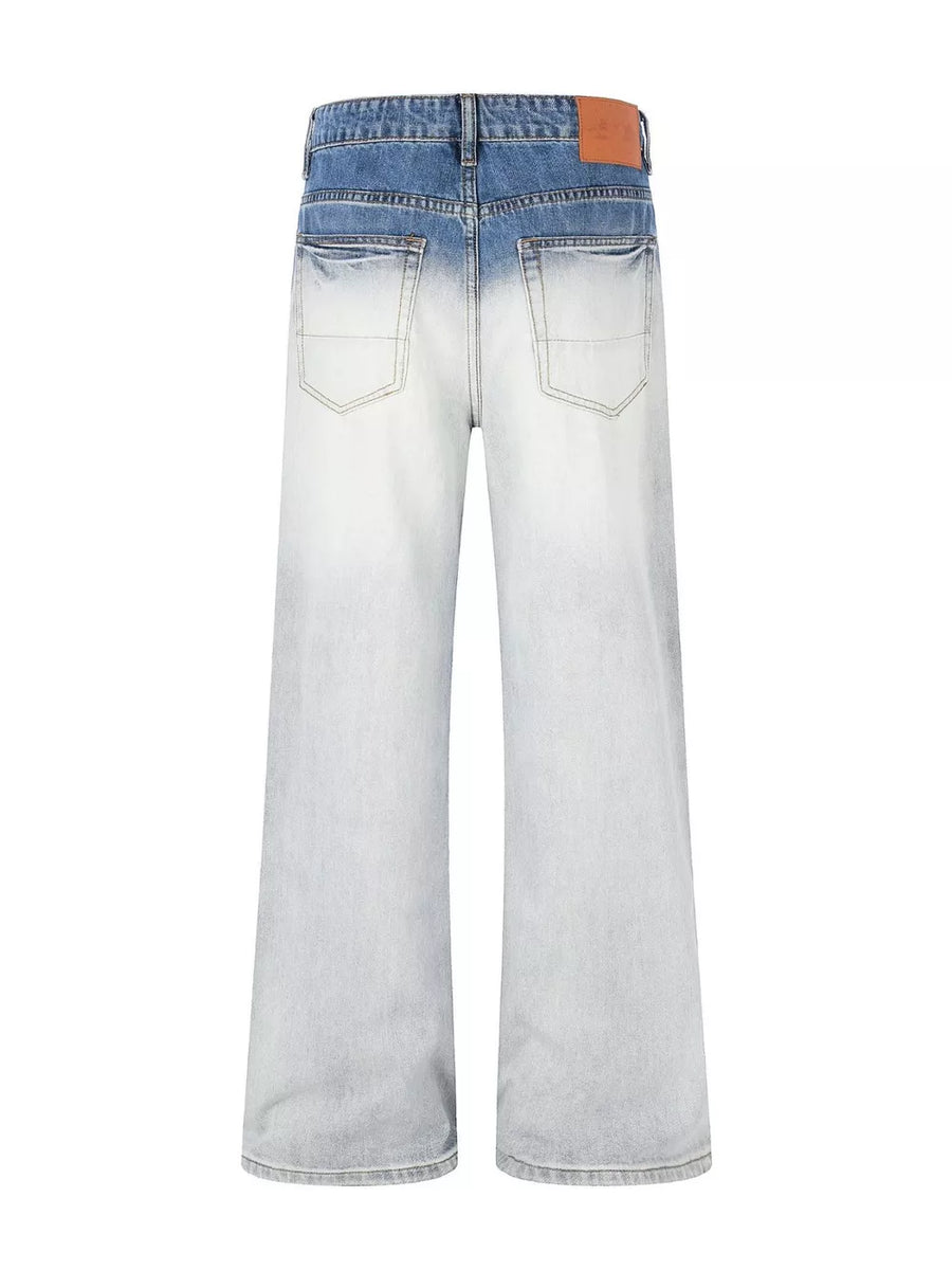 83% Cotton 13% Lyocell 4% Linen Care instructions: Machine wash cold jeans in Blue with wide-leg silhouette