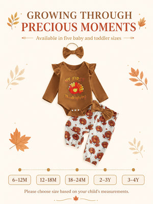 95% cotton, 5% spandex Care instructions: Machine wash cold outfit set in Brown with relaxed silhouette