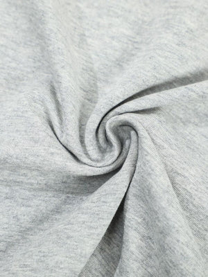 streetwear t-shirt in heather gray with crew neck