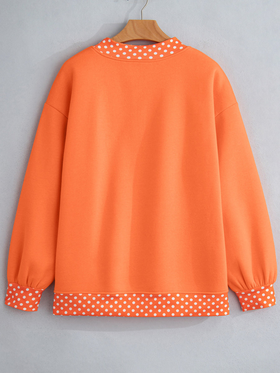 navy blue sweatshirt